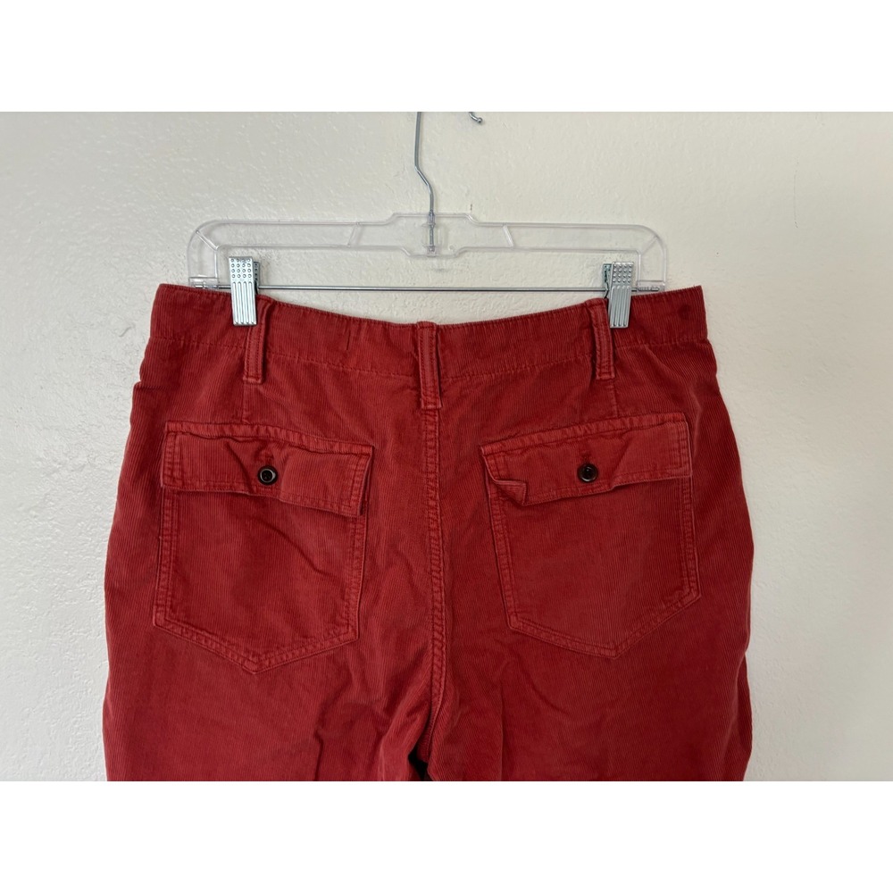 Outerknown Shorts 32 rust Seventyseven Cord Utility 8" Pockets 70s Surf Retro - Picture 9 of 16